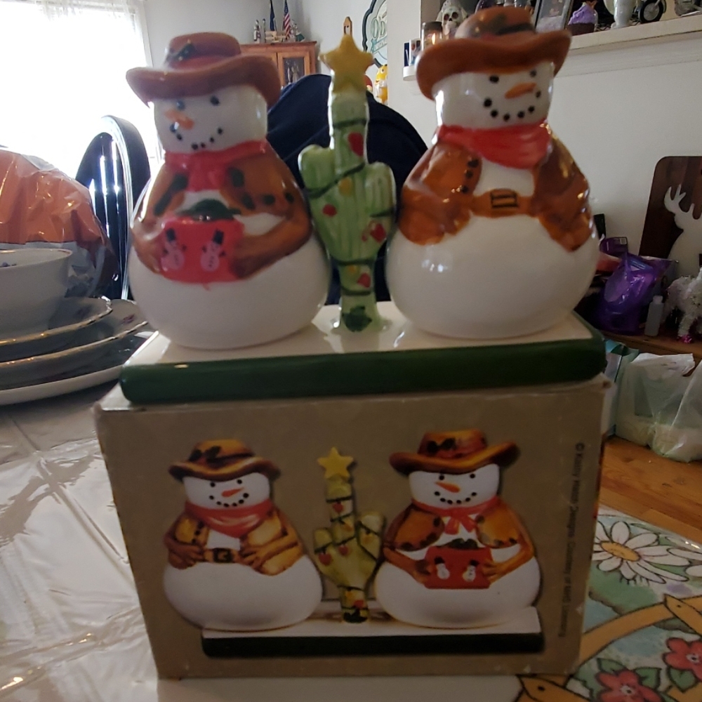 Salt and pepper shakers